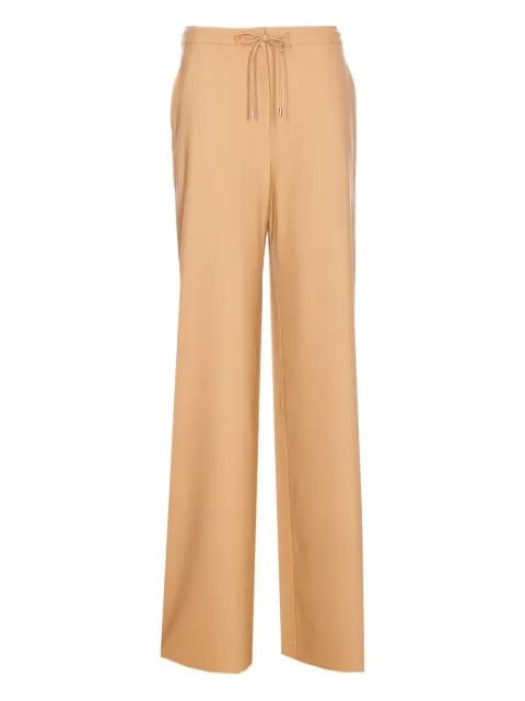 drawstring-waist trousers by MAX MARA