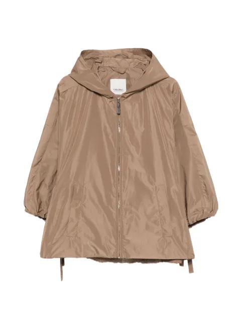 drawstrings-hem coat by MAX MARA