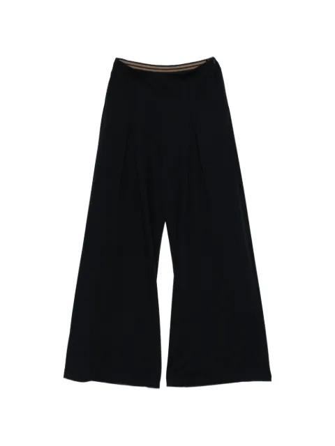 elastic-waistband flowing trousers by MAX MARA