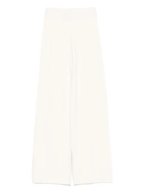 elasticated-waist palazzo trousers by MAX MARA