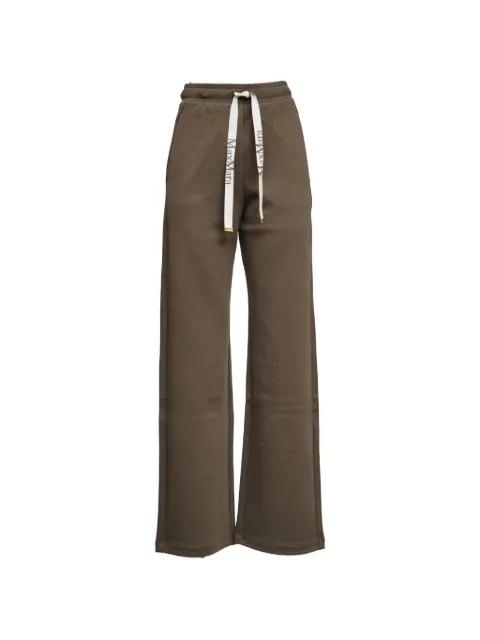 elasticated wide-leg bali trousers by MAX MARA