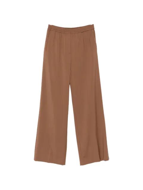 elasticated wide-leg trousers by MAX MARA