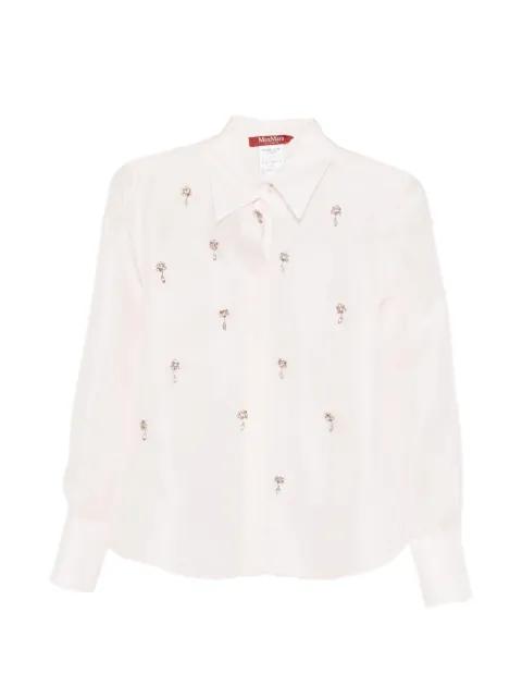 embellished shirt by MAX MARA