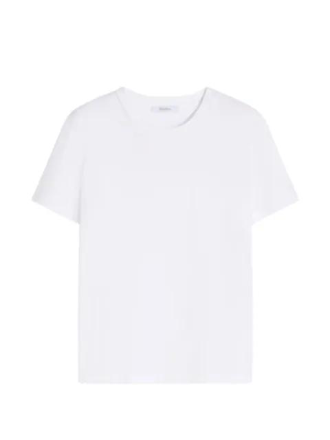 embroidered-logo T-shirt by MAX MARA