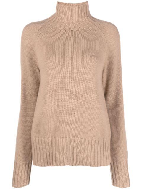 fine-knit high-neck sweatshirt by MAX MARA