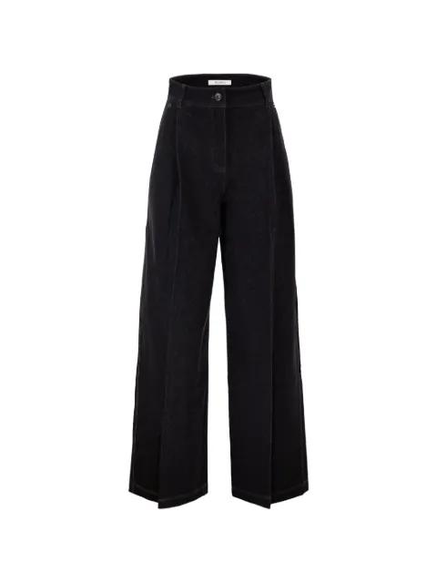 five-pockets wide-leg jeans by MAX MARA