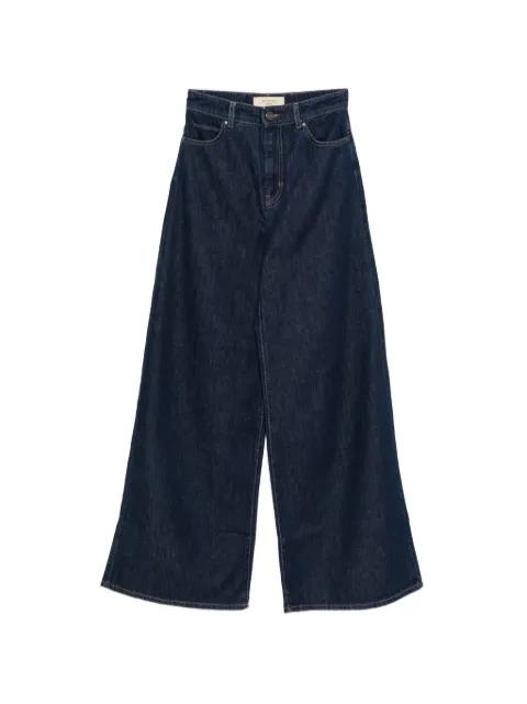 five-pockets wide-leg jeans by MAX MARA