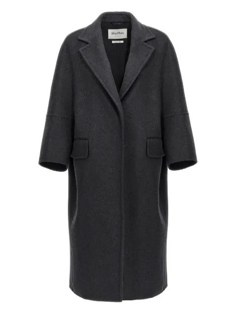 flap-pockets coat by MAX MARA