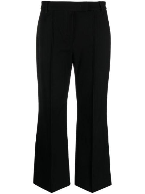 flared cropped trousers by MAX MARA
