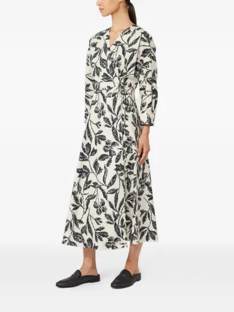 floral-print midi dress by MAX MARA