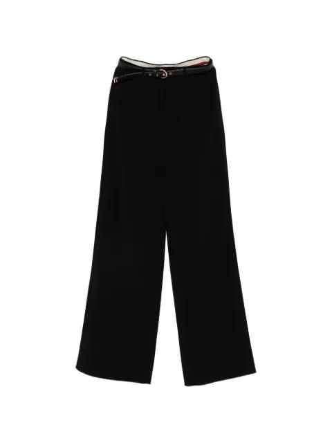 fluid belt trousers by MAX MARA
