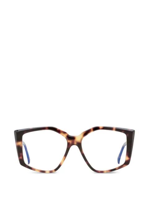 geometric butterfly glasses by MAX MARA