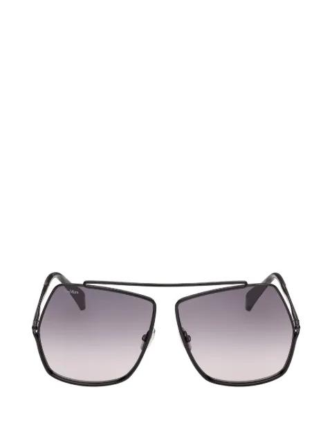 geometric-frame sunglasses by MAX MARA