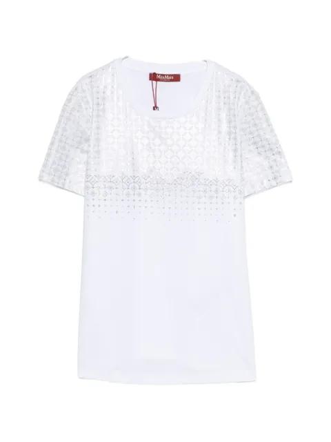 geometric pattern T-shirt by MAX MARA