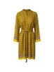 geometric-print mini dress by MAX MARA