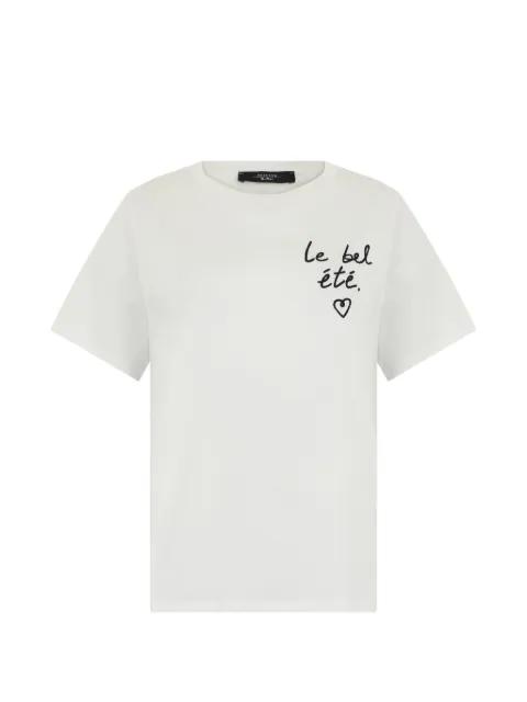 graphic T-shirt by MAX MARA