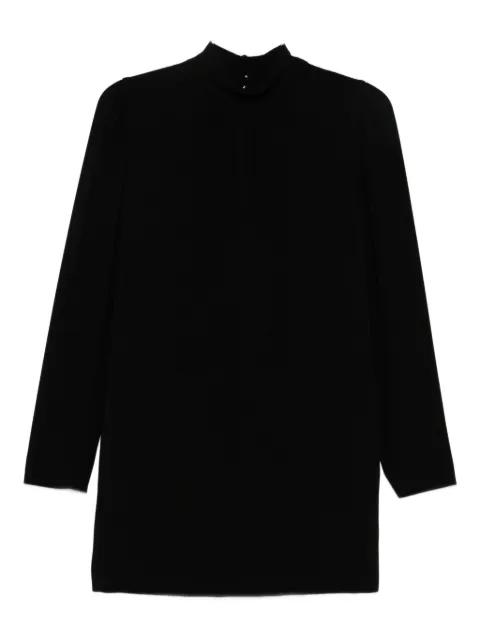 high-neck long-sleeve dress by MAX MARA
