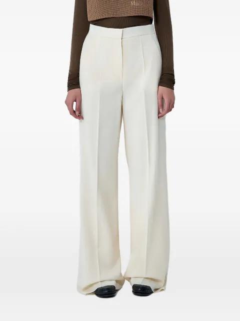 high-rise pleated trousers by MAX MARA