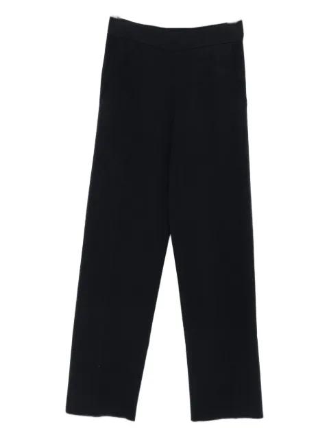 high-waisted straight-leg trousers by MAX MARA