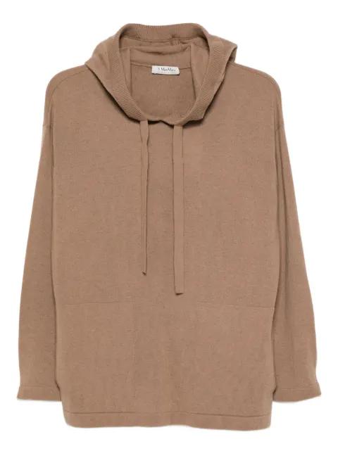 hoodied jumper by MAX MARA