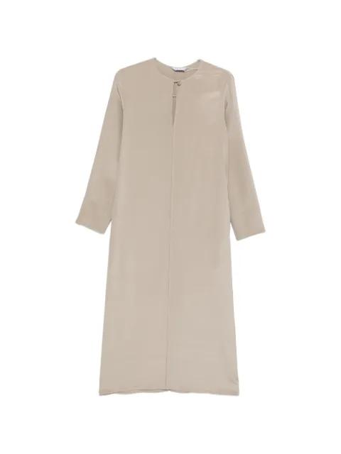 keyhole-detail midi dress by MAX MARA