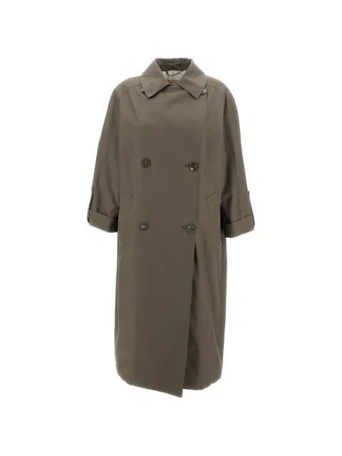 kimono-sleeves trench coat by MAX MARA