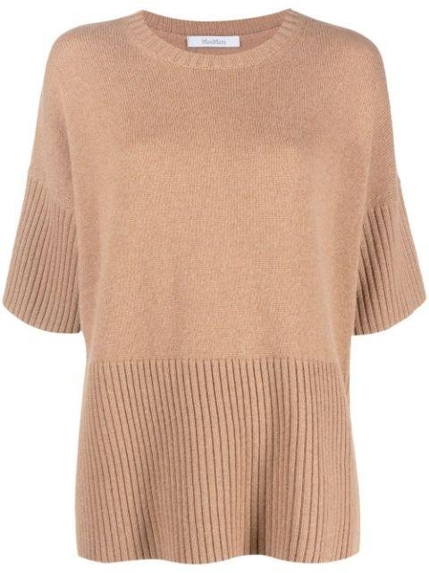 knitted cashmere top by MAX MARA