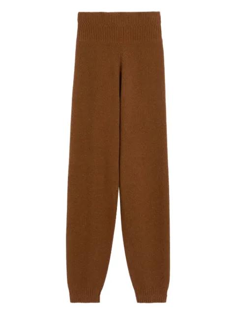 knitted high-waisted trousers by MAX MARA