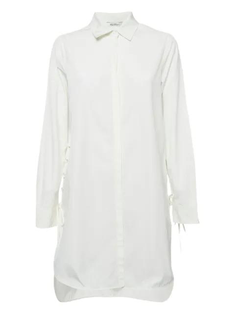 lace-detail shirt dress by MAX MARA
