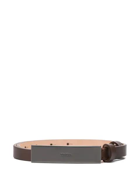leather belt by MAX MARA