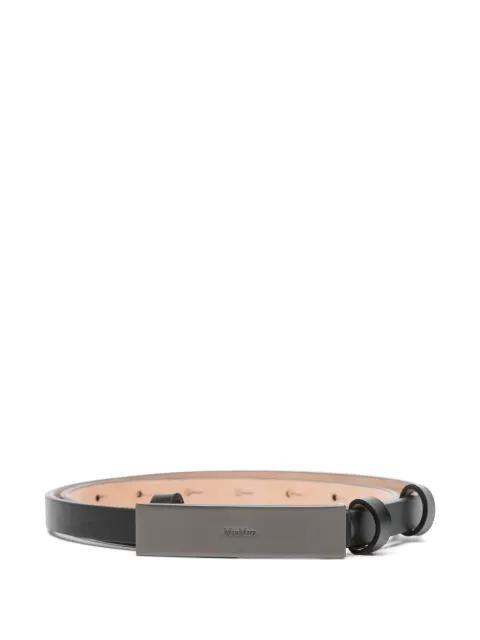 leather belt by MAX MARA