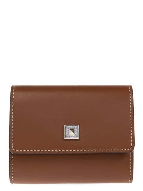 leather compact wallet by MAX MARA