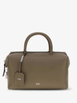 leather holdall bag by MAX MARA