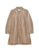 leather zip-up coat by MAX MARA leather zip-up coat by MAX MARA