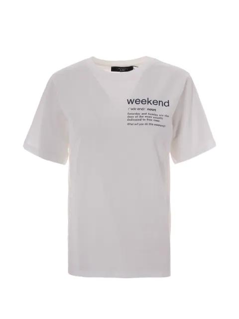 logo T-shirt by MAX MARA