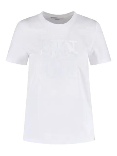 logo-detail T-shirt by MAX MARA