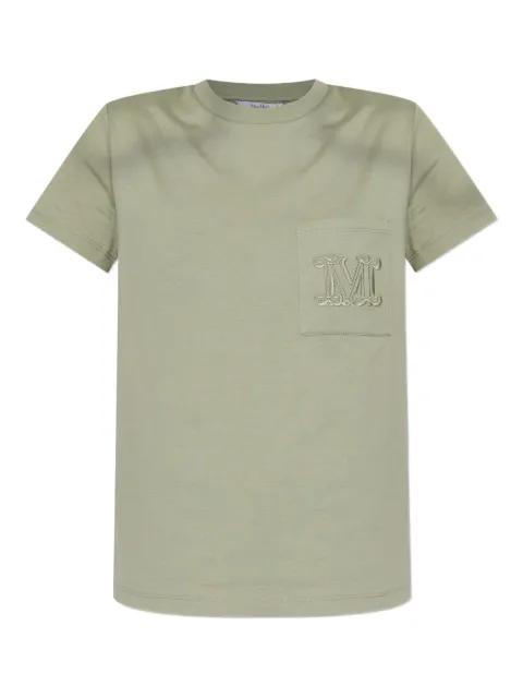 logo-embroidered T-shirt by MAX MARA