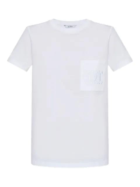 logo-embroidered T-shirt by MAX MARA