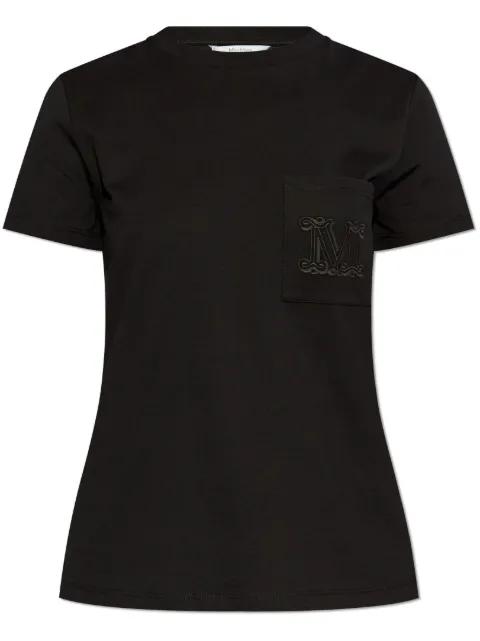 logo-embroidered T-shirt by MAX MARA