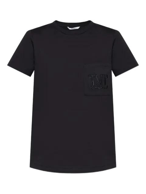 logo-embroidered T-shirt by MAX MARA