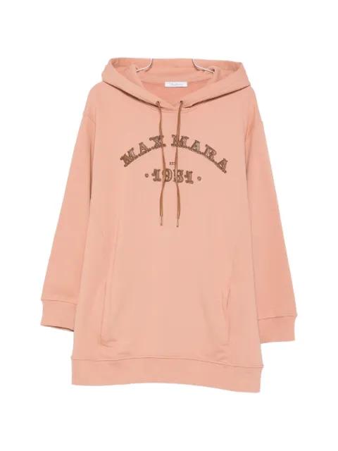 logo hoodie by MAX MARA