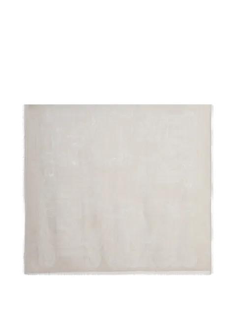 logo-jacquard scarf by MAX MARA