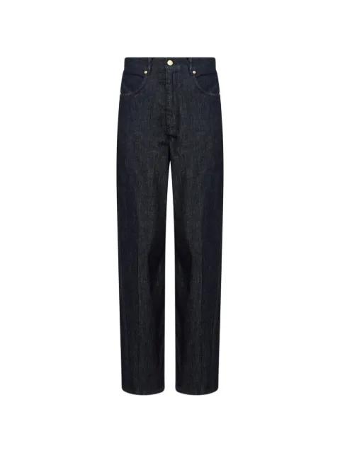 logo-patch five-pocket jeans by MAX MARA