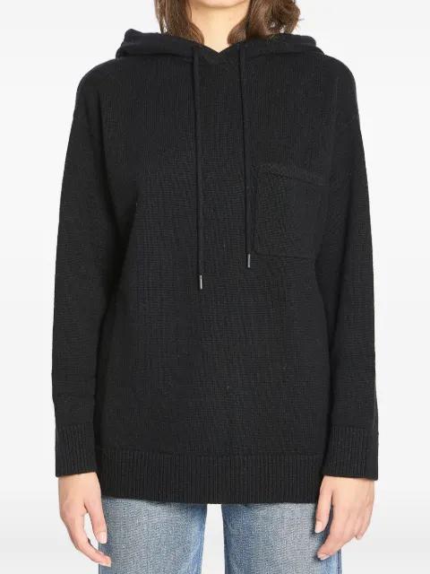 logo-patch hoodie by MAX MARA