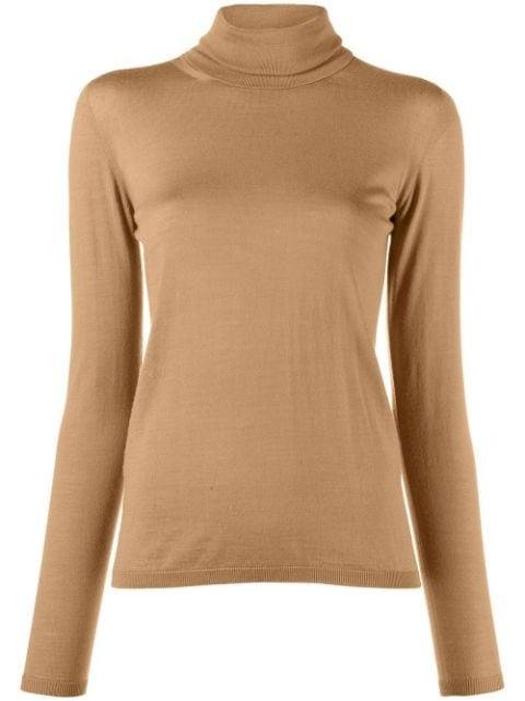 long-sleeve knitted top by MAX MARA