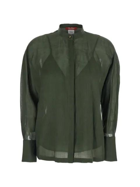 long-sleeved cotton shirt by MAX MARA