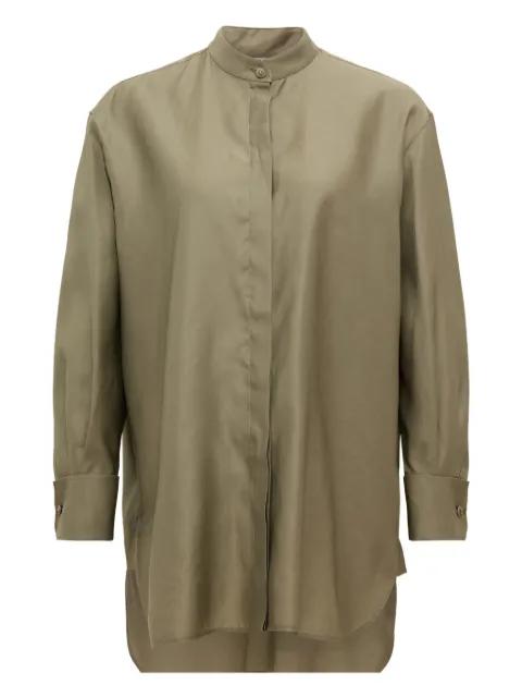mandarin-collar shirt by MAX MARA