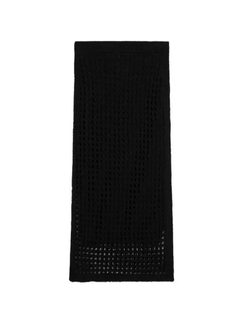 mesh cotton maxi skirt by MAX MARA