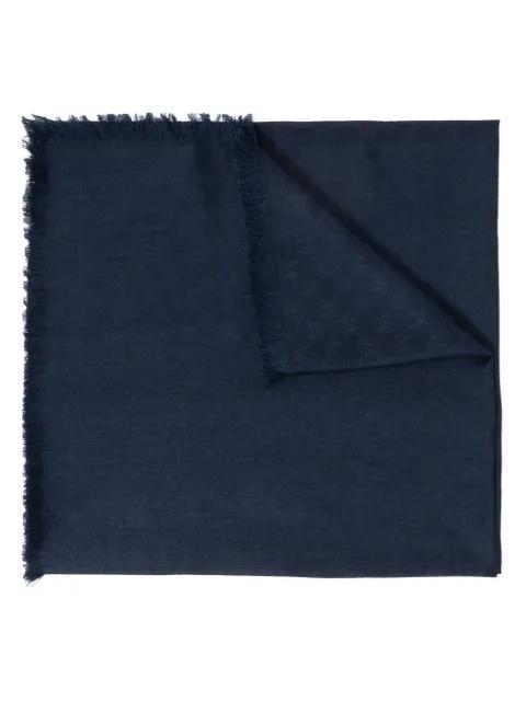 monogram-jacquard scarf by MAX MARA