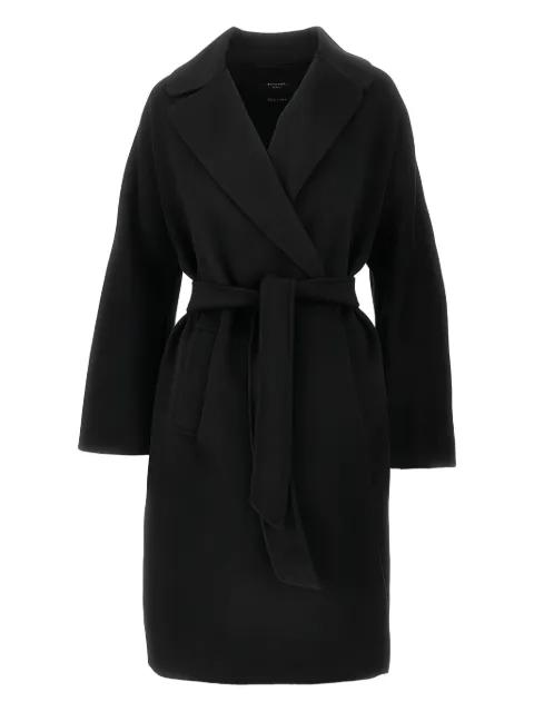 notched belted coat by MAX MARA